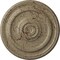 Ekena Millwork Kepler Traditional Medallion (For Canopies up to 4 1/2"), 19 3/4"OD x 1 1/2"P, Gobi Desert Crackle CM20KPGDC - alternate 1